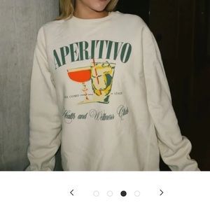 Apertivo sweatshirt NEVER WORN